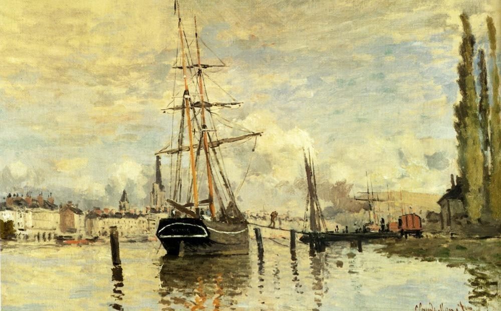 Claude Monet The Seine At Rouen